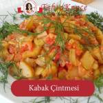 kabak çintmesi tarifi