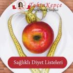 Sağlıklı Diyet Listeleri