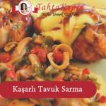 kaşarlı tavuk sarma