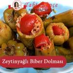 zeytinyağlı biber dolması