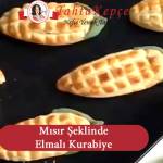 misir-seklinde-elmali-kurabiye