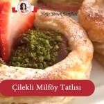 Çilekli Milföy Tatlısı