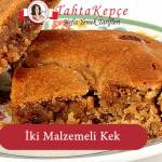 İki Malzemeli Kek