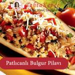 Patlıcanlı Bulgur Pilavı tarifi