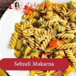 sebzeli makarna