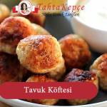 tavuktan köfte yapımı