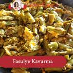 fasulye kavurması tarifi