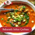 Baharatlı Sebze Çorbası