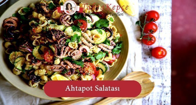 ahtapot salatası tarifi