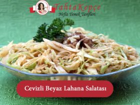 Beyaz Lahana Salatası tarifi
