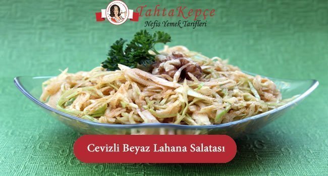 Beyaz Lahana Salatası tarifi