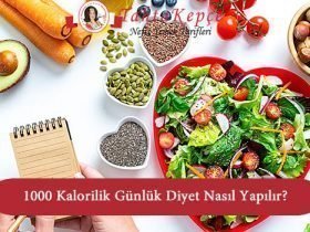 1000 kalorilik diyet