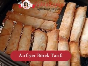 airfryer börek yapımı