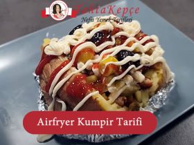 airfryer kumpir yapımı