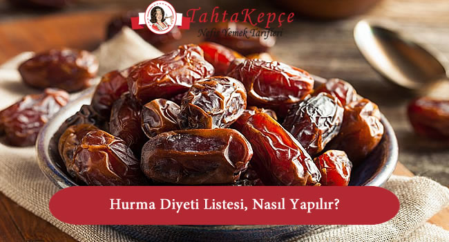 hurma diyeti