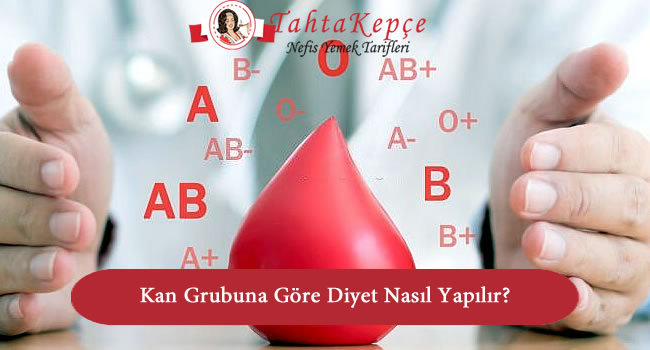 kan grubuna göre diyet