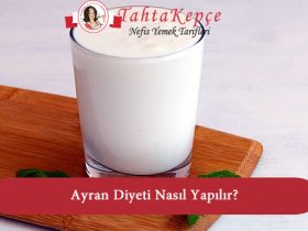 ayran diyeti listesi