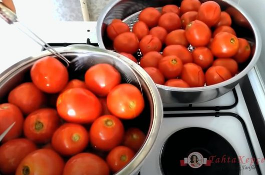 domates konservesi yapımı