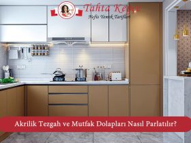 akrilik mutfak temizleme