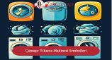 sembol çamaşır yıkama makinesi