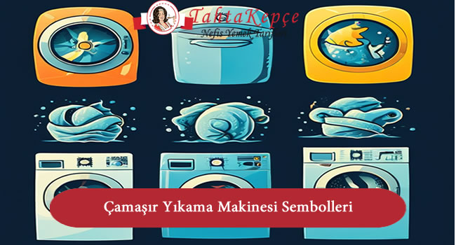 sembol çamaşır yıkama makinesi