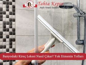 banyodaki kireç nasıl çıkar