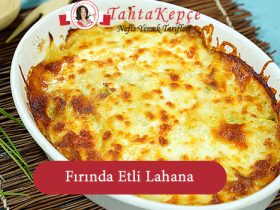 Fırında Etli lahana