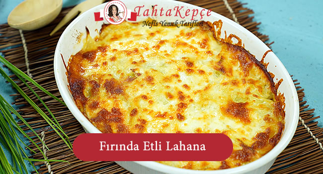 Fırında Etli lahana