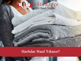 havlu nasıl yıkanır
