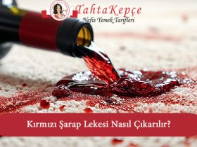şarap lekesi çıkarma