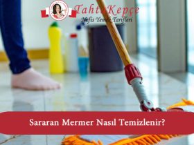 mermer temizliği sararan