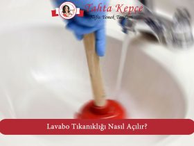 lavabo tıkanıklığı nasıl açılır